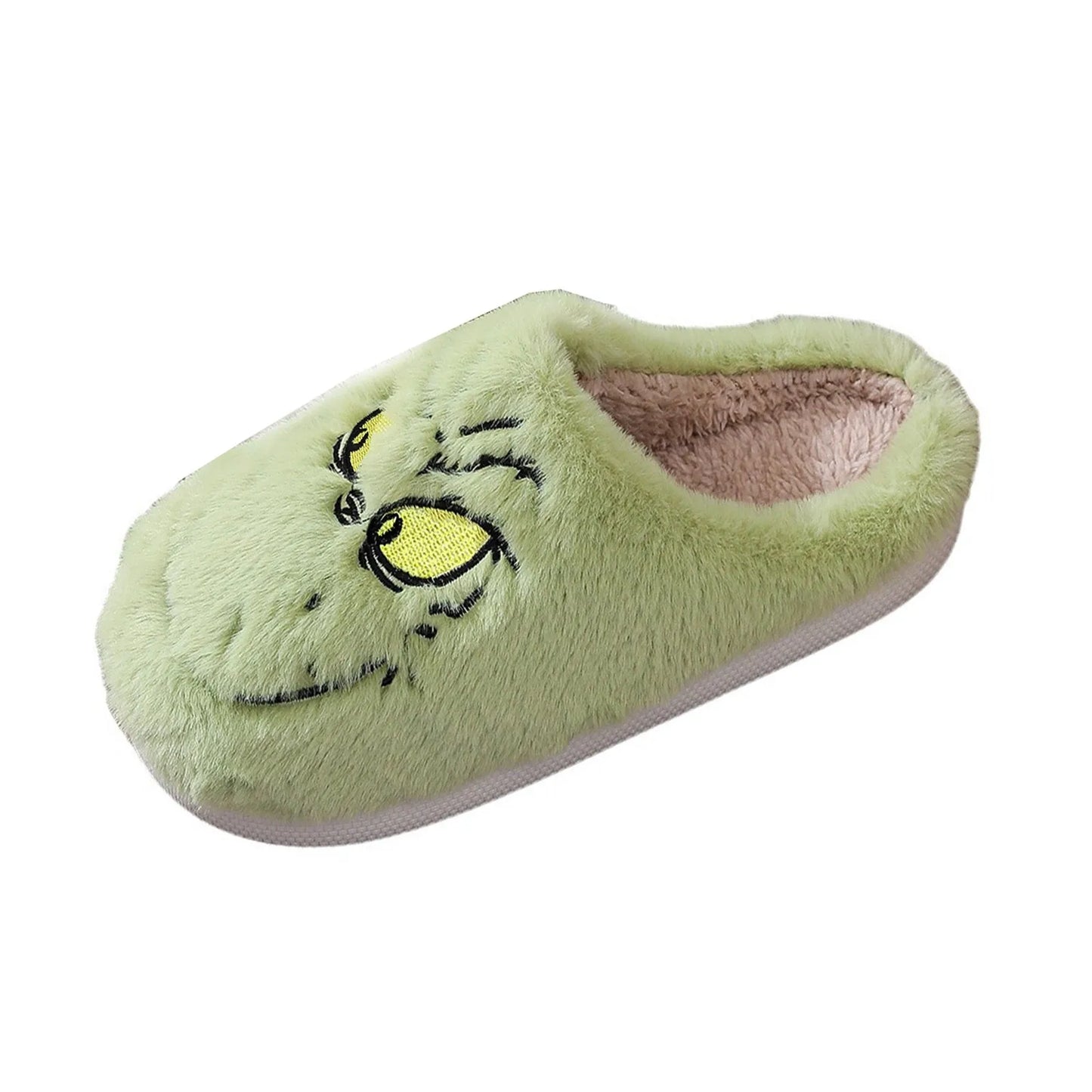 The Green Meanie Christmas Plush Slippers